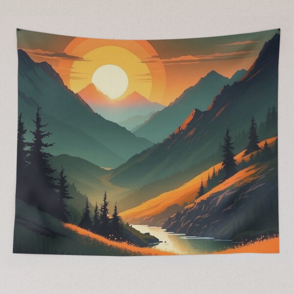 Item preview, 005 The Sun Rising designed and sold by Alexis Art Collection.