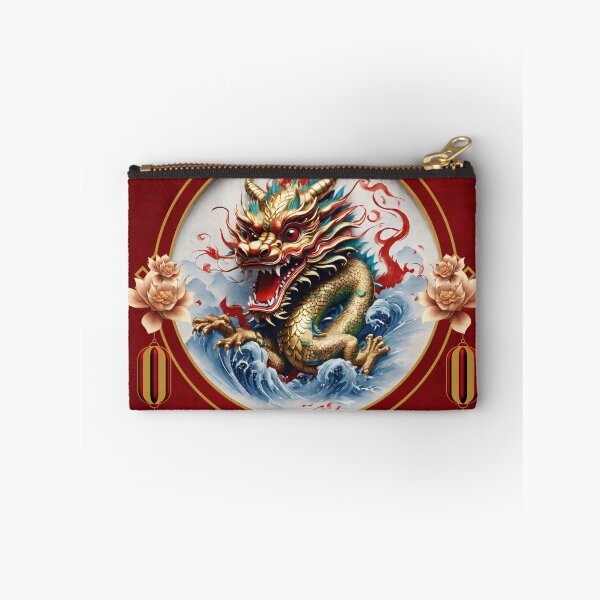 Item preview, Gold red chinese dragon. designed and sold by nicky2342.