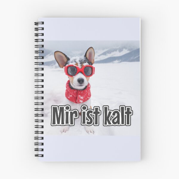 Item preview, KI-generierter Hund 01 "Mir ist kalt" designed and sold by Cliff-Qi.