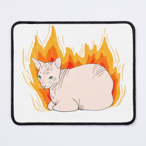 Item preview, POWERFUL SPHINX CAT designed and sold by Nic Rusick.