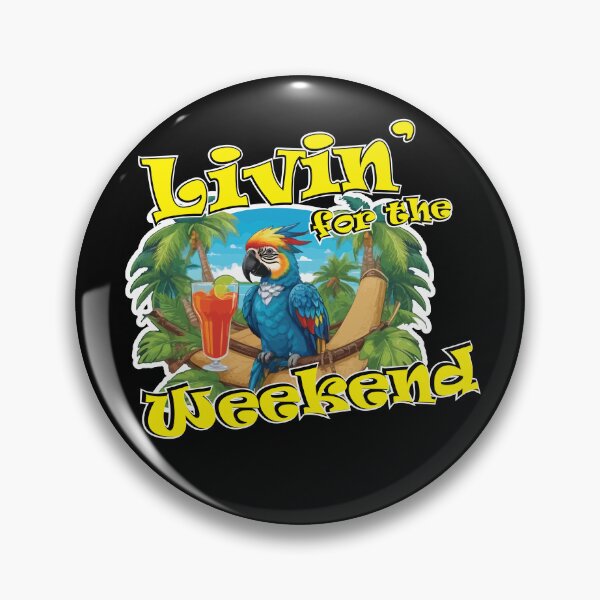 Item preview, Macaw Cocktail Living for the Weekend designed and sold by CreativeNewDawn.
