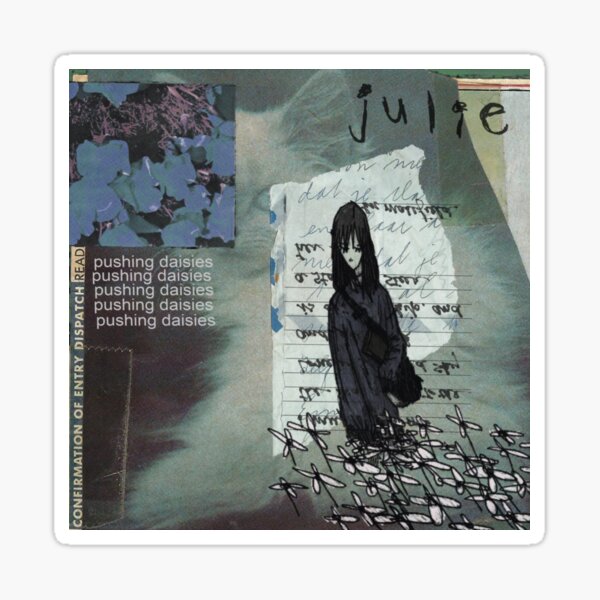 Item preview, julie - pushing daisies Album Cover designed and sold by woodenorigami.