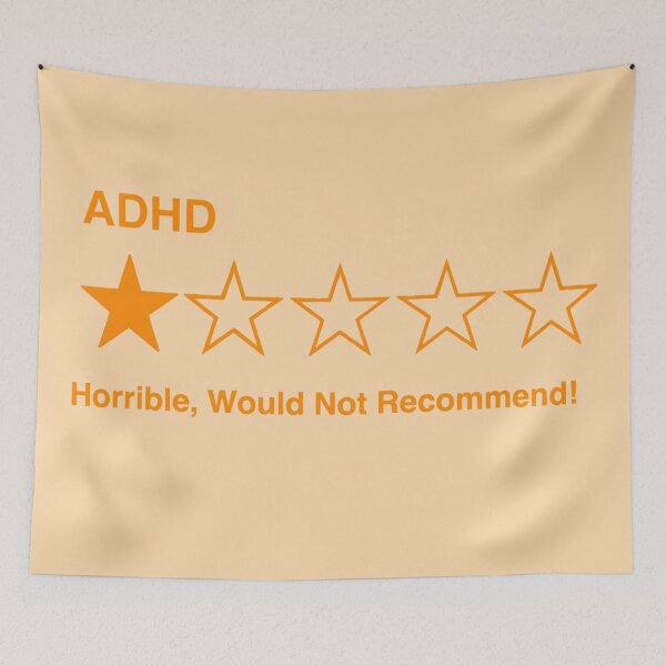 Item preview, 5 star Review (ADHD) designed and sold by CaitlynConnor.