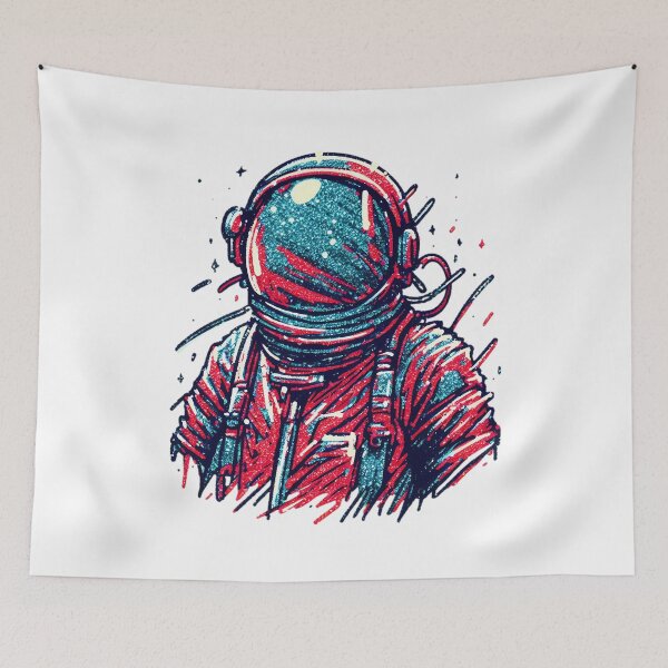 Item preview, Sparkling Astronaut designed and sold by Funky Land.