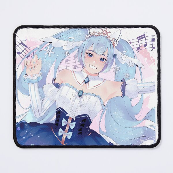 Item preview, Snow Miku designed and sold by InkGlazeArt.