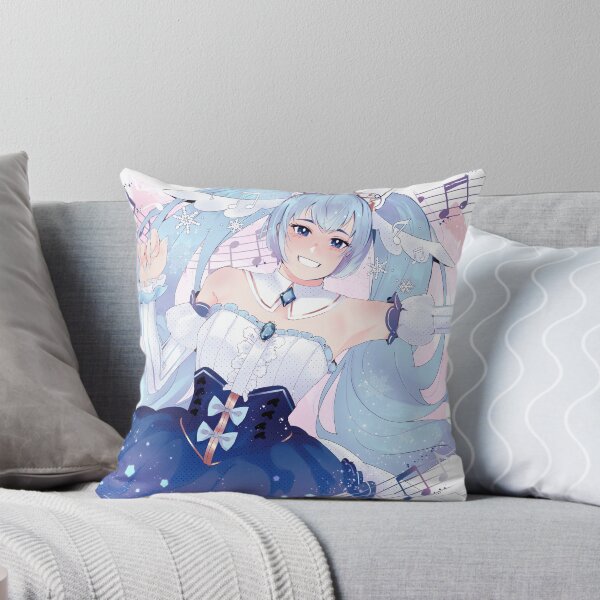 Artikelvorschau, Schnee Miku entworfen und verkauft von InkGlazeArt.