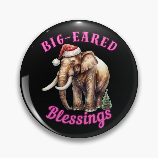 Item preview, Big-Eared Blessings. elephant head designed and sold by ElephantVibes.