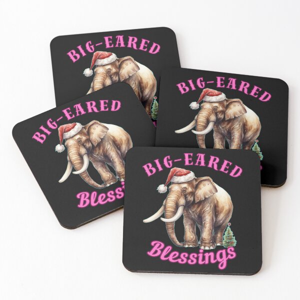 Item preview, Big-Eared Blessings. elephant head designed and sold by ElephantVibes.