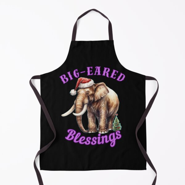 Item preview, Big-Eared Blessings. elephant face designed and sold by ElephantVibes.