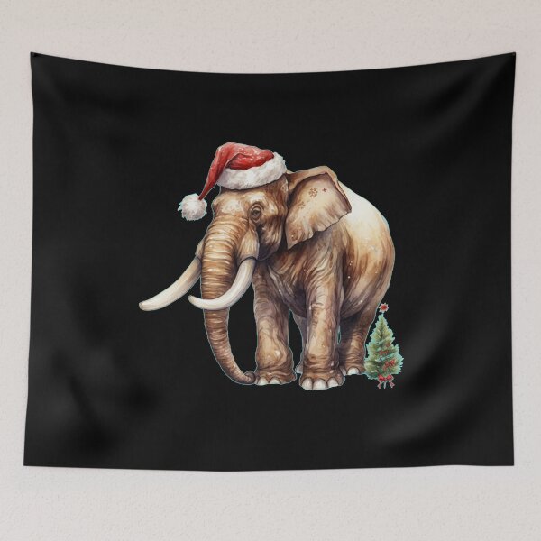 Item preview, Christmas Elephant designed and sold by ElephantVibes.
