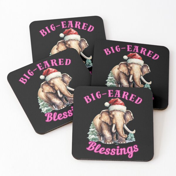 Item preview, Big-Eared Blessings. elephant saying designed and sold by ElephantVibes.