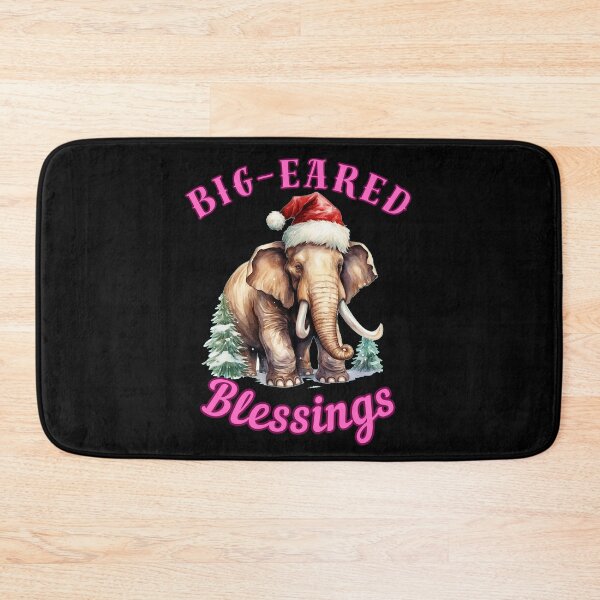 Item preview, Big-Eared Blessings. elephant saying designed and sold by ElephantVibes.