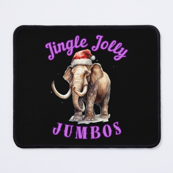 Item preview, Jingle Jolly Jumbos. elephant face designed and sold by ElephantVibes.
