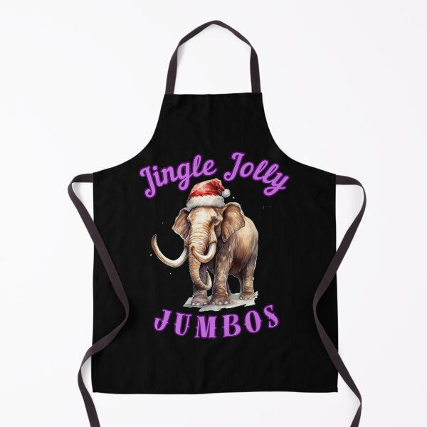 Item preview, Jingle Jolly Jumbos. elephant face designed and sold by ElephantVibes.