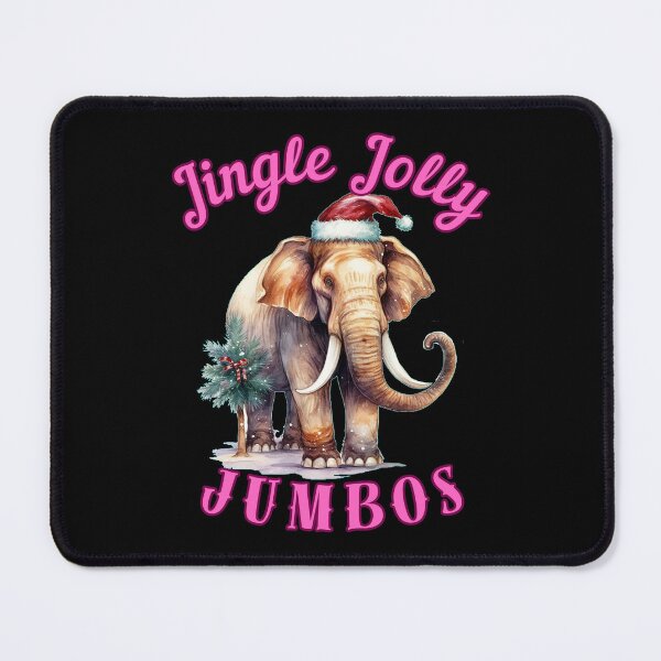 Item preview, Jingle Jolly Jumbos. elephant saying designed and sold by ElephantVibes.