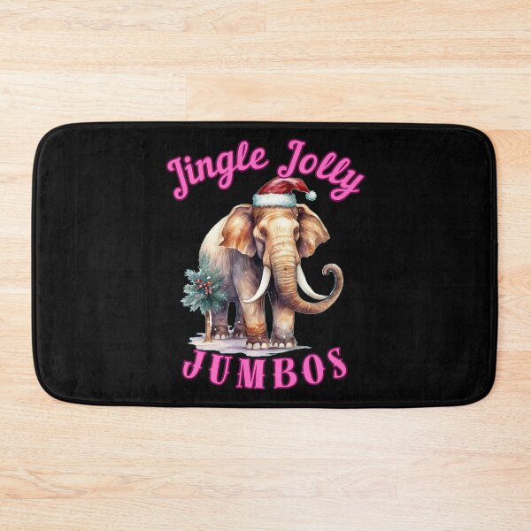 Item preview, Jingle Jolly Jumbos. elephant saying designed and sold by ElephantVibes.
