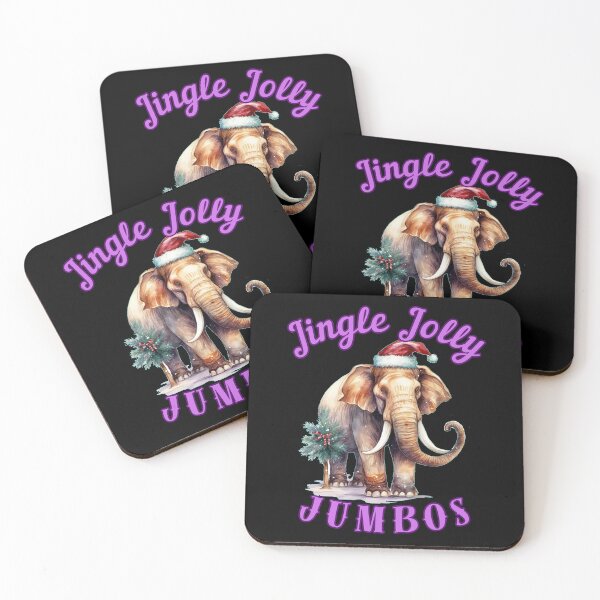 Item preview, Jingle Jolly Jumbos. elephant quote designed and sold by ElephantVibes.