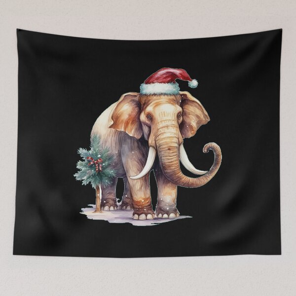 Item preview, Christmas Elephant designed and sold by ElephantVibes.
