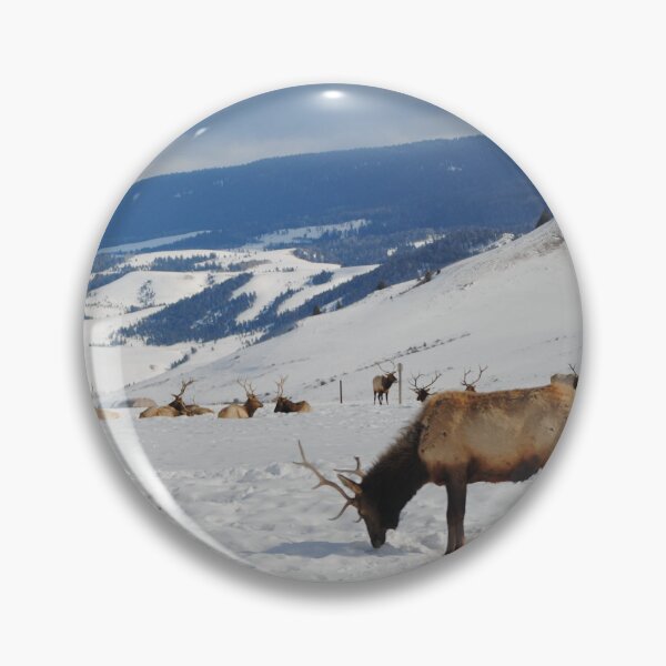 Item preview, Ciervos Ciervos en la nieve designed and sold by JuliaWright.