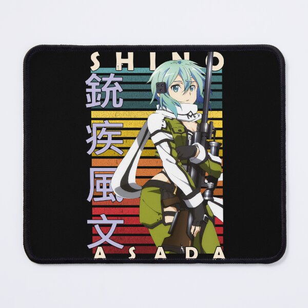 Item preview, Shino Asada Sword Art Online Retro Anime Design designed and sold by Wafusaurus.