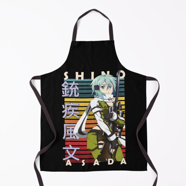 Item preview, Shino Asada Sword Art Online Retro Anime Design designed and sold by Wafusaurus.