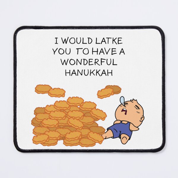 Item preview, Hanukkkah Series: Too many latkes designed and sold by Jgeivett.