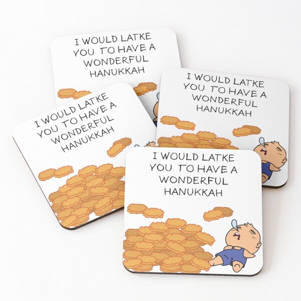 Item preview, Hanukkkah Series: Too many latkes designed and sold by Jgeivett.