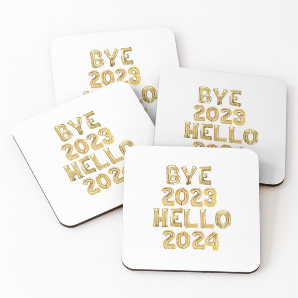 Item preview, bye 2023 hello 2024 designed and sold by sbrstore.