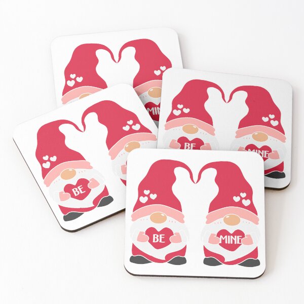 Item preview, Be Mine Valentine's Day Gnome  designed and sold by LionessLove.