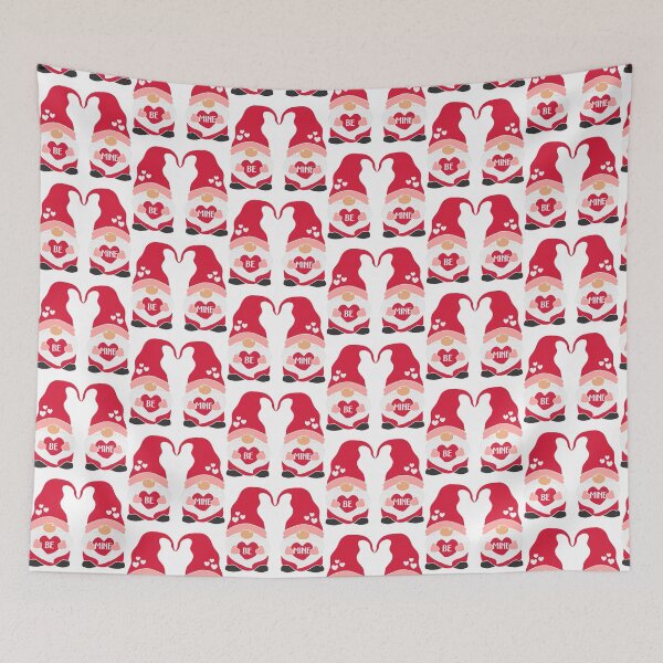 Item preview, Be Mine Valentine's Day Gnome  designed and sold by LionessLove.