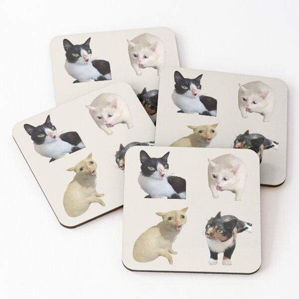 Item preview, coughing cat meme pack designed and sold by mooneko.