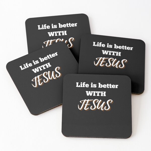 Item preview, Life is better ith Jesus-Faith sticker designed and sold by Faithandpattern.