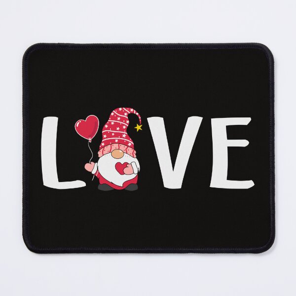 Item preview, Gnomes Holding Heart Leopard Happy Valentine's designed and sold by LionessLove.