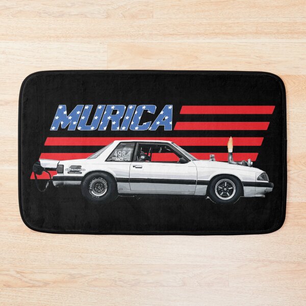 Item preview, foxbody notchback Mustang GT 5.0L lx V8 RETrO USA  designed and sold by cowtownCOWBOY.