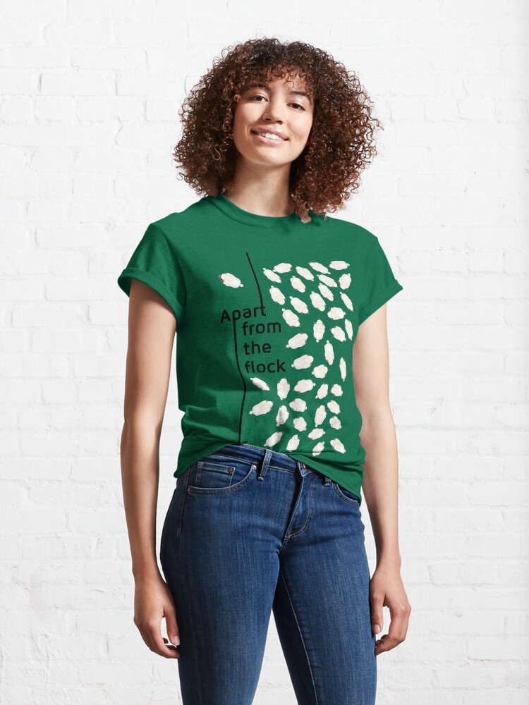 Alternate view of Apart from the flock Classic T-Shirt