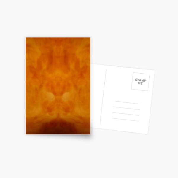 Orange Born Postcard