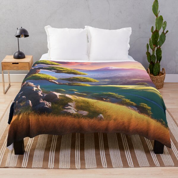 Item preview, Bonsai landscape with mountains in sunrise designed and sold by Salimgor Hangaround Music.