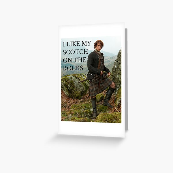 Aperçu de l'œuvre Jamie Fraser Scotch sur les rochers créée et vendue par spookyvampire.