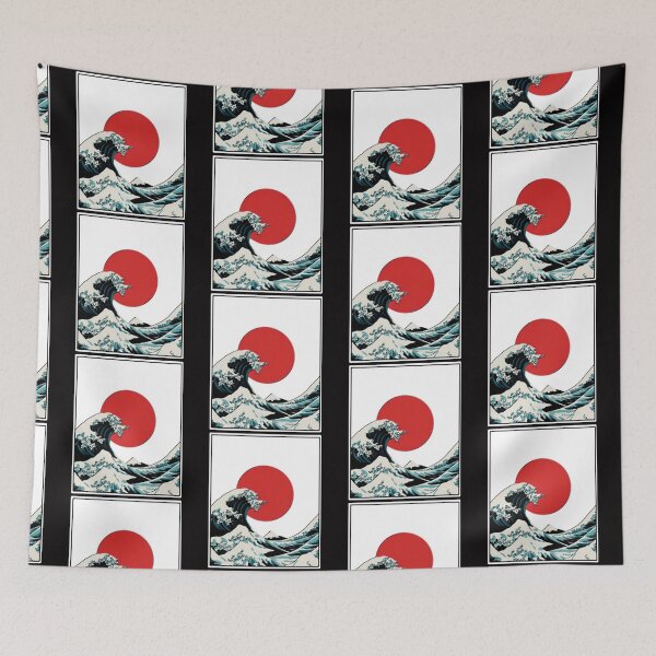Item preview, The Great Wave of Kanagawa designed and sold by Ratatatts.