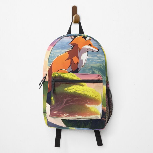 Item preview, The fox looks towards the sunrise, Asian landscape, bonsai designed and sold by Salimgor Hangaround Music.