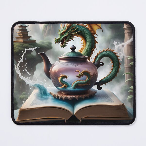 Item preview, The Dragon TeaPot (Let's have Tea) designed and sold by BeeesArt.