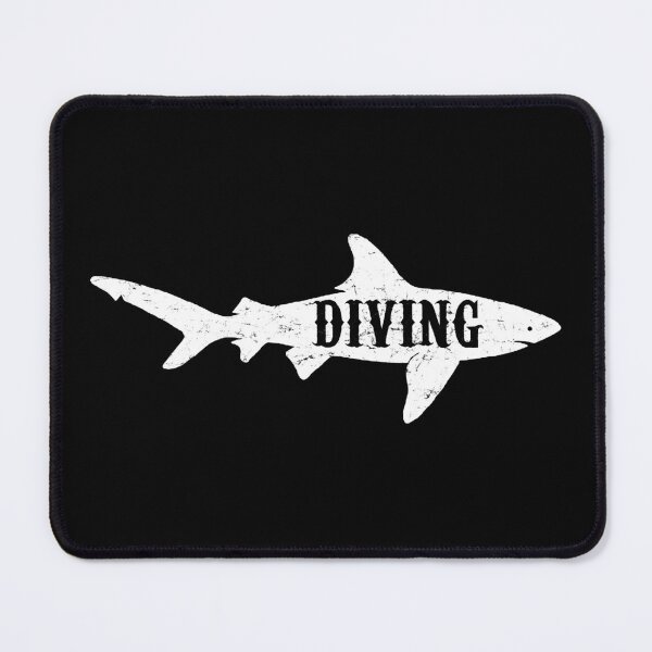 Item preview, Diving Shark T-Shirt: Fearless Ocean Adventure Apparel designed and sold by PopArtDesigns.