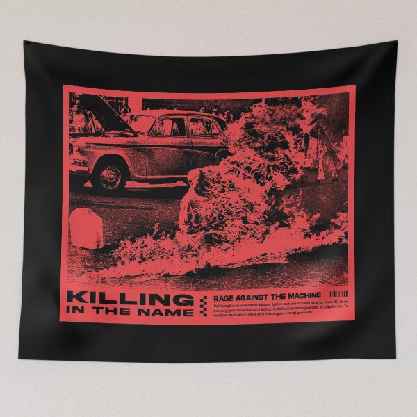Item preview, Killing In The Name. Rage Against The Machine Album Graphic Design. designed and sold by FriskySloths.