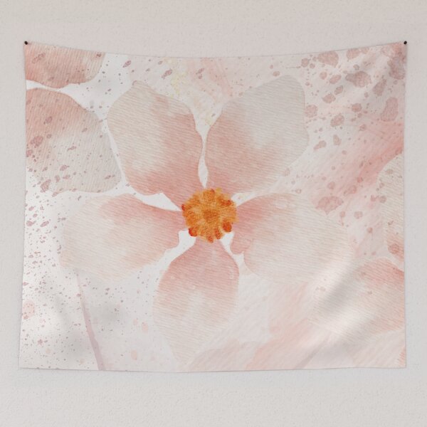 Item preview, Gentle Breeze Floral Abstract designed and sold by cosmoasisart.