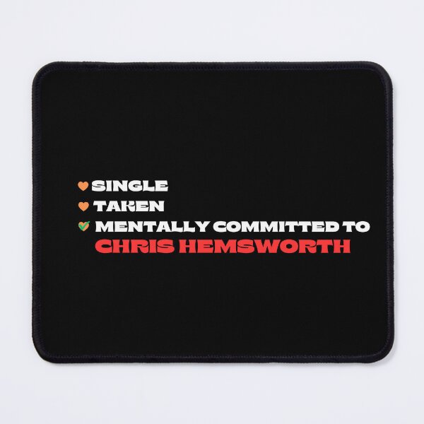 Item preview, Mentally Committed To Chris Hemsworth designed and sold by Itsheartshop.