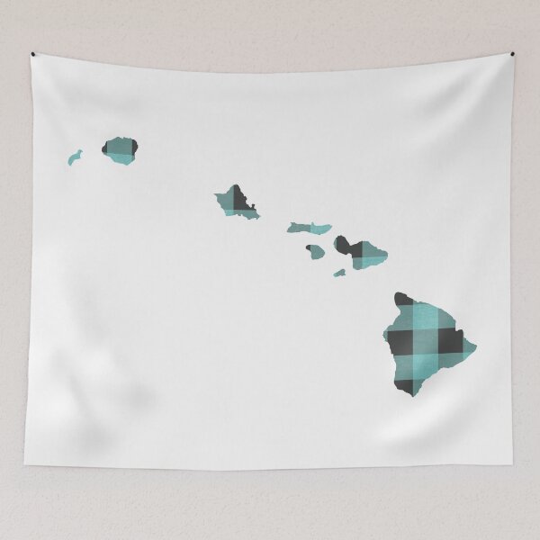Item preview, Hawaii Plaid in Mint designed and sold by Maren Misner.