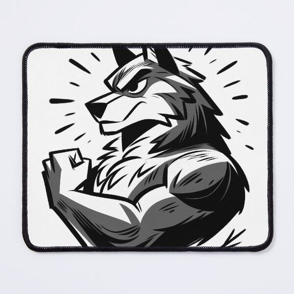 Item preview, wolf designed and sold by Michael Yang.