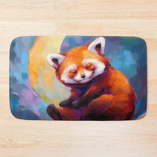 Item preview, red panda sleep designed and sold by ururuty.