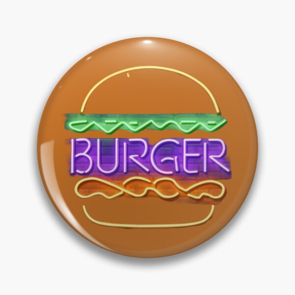 Artikelvorschau, Burger-Leuchtreklame entworfen und verkauft von hitNmiss.