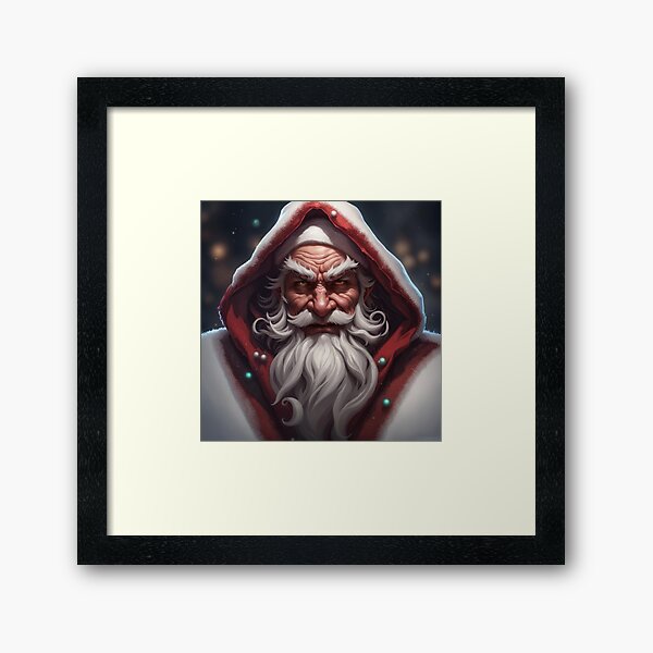 Item preview, evil santa clause designed and sold by tearbytea.